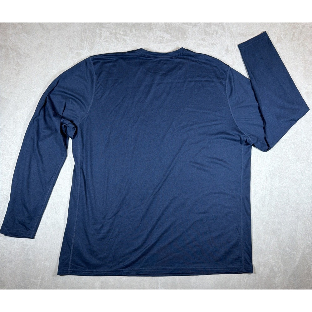 Nike Memphis Grizzlies Basketball Dri-FIT Long Sleeve Shirt Men's 2XL Blue NBA - Picture 10 of 12